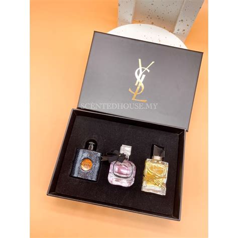 ysl mini perfume set sephora|YSL mini fragrance gift set.